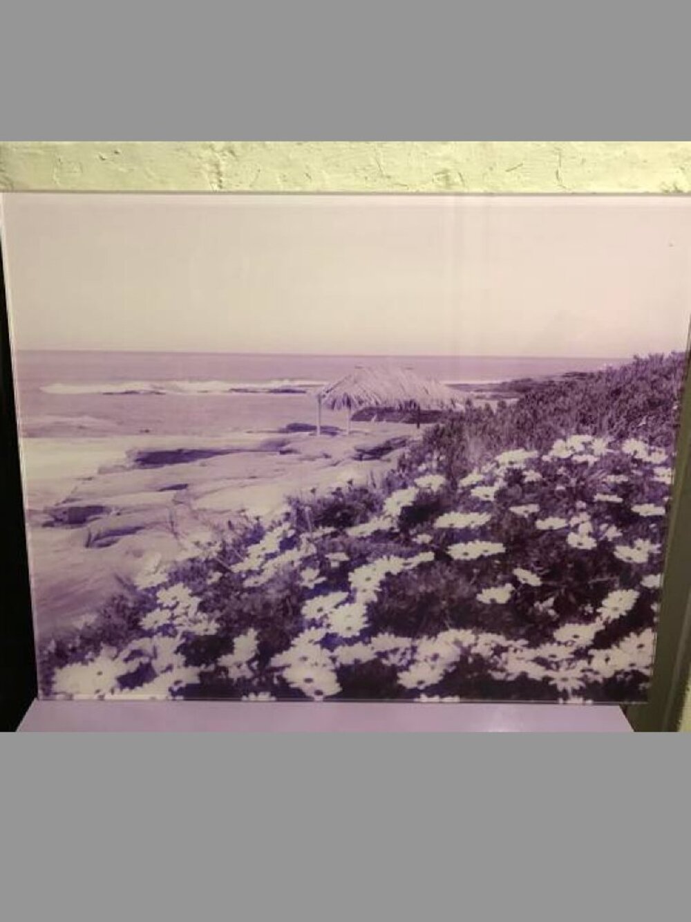'Lilac Coast' Decorative Acrylic Accent Art
